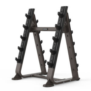Rack à barres SHUA SH-G8883 – support professionnel pour rangement de barres olympiques