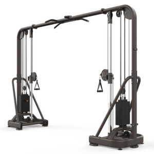 Poulie vis-à-vis réglable professionnelle SHUA SH-G6852 – machine multifonction avec double câble