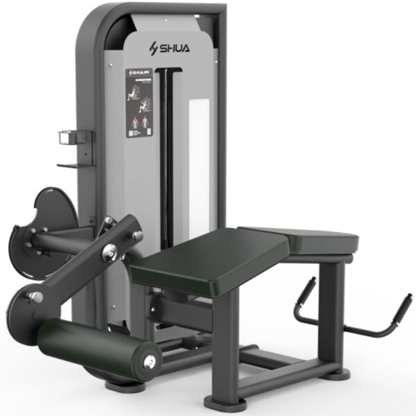 Machine leg curl allongé professionnelle SHUA SH-G6812 – musculation des ischio-jambiers