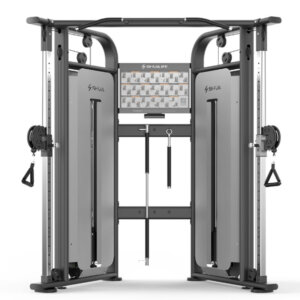 Station de musculation fonctionnelle SHUA SH-G6820M – machine polyvalente avec câbles et traction