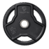 Disque en caoutchouc premium LIVEPRO – 2,5 à 25 kg – poignée intégrée – 50 mm