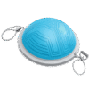 Dôme d’équilibre professionnel LivePro LP8211 bleu et gris avec extenseurs – entraînement équilibre, proprioception et renforcement.