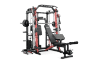 MG-4000 Cage Smith multifonction PRO FITNESS MG-4000 avec banc ajustable
