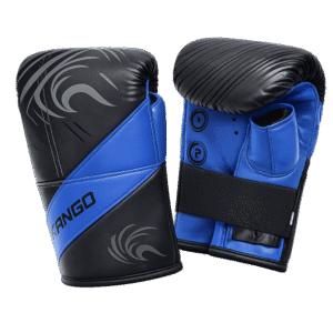 Mitaine de frappe KANGO bleu & noir – Tailles M, L, XL – Style Everlast