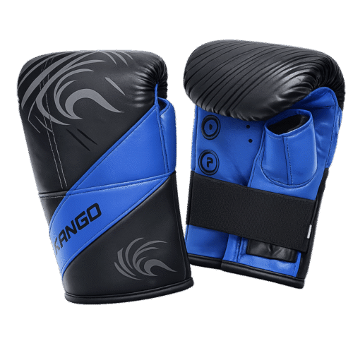 Mitaine de frappe KANGO bleu & noir – Tailles M, L, XL – Style Everlast