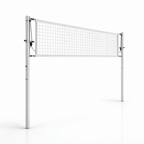 Poteaux-de-volley-ball-en-aluminium Poteaux de Volley-Ball en Aluminium