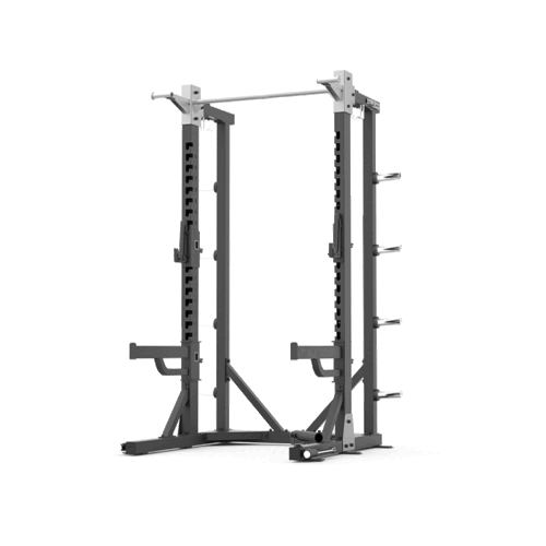 SH-8901-Half Rack-SHUA SH-G8901– structure-professionnelle Half Rack SHUA SH-G8901 – structure professionnelle pour entraînement avec barre libre