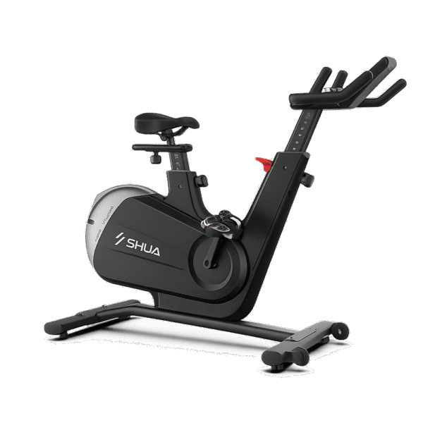 SHUA-A6-S-(SH-B596) Vélo d’intérieur magnétique SHUA A6-S – entraînement silencieux avec 32 niveaux de résistance