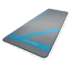 Tapis de yoga en mousse NBR 10 mm LivePro LP8228 – gris et bleu, antidérapant et confortable pour entraînement au sol.