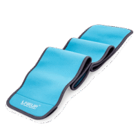 ceinture-amincissante Ceinture amincissante en néoprène LiveUp LS3032B – couleur bleue – 100 x 25 cm – pour fitness et soutien lombaire