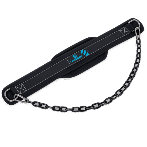 ceinture-de-lestage Ceinture de lestage LivePro LP8716 avec chaîne – accessoire de musculation pour tractions et dips lestés, soutien dorsal confortable.