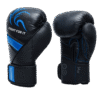 Gants de boxe PU noir & bleu