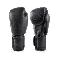 gant-noir-pu Gants de boxe en simili cuir noir – KANGO (PU)