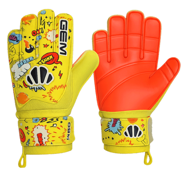 Gants de gardien enfant FUN GLOVE B – Design coloré et confort | GEM Sports