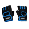 Gants de musculation LiveUp LS3077 – néoprène noir et bleu avec paume en silicone antidérapant