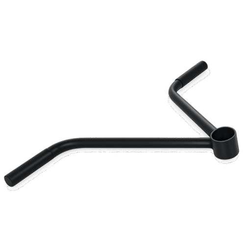 poigné-t-bar Poignée barre t T-Bar Row LIVEPRO LP8186 – accessoire musculation pour barre olympique – couleur noire