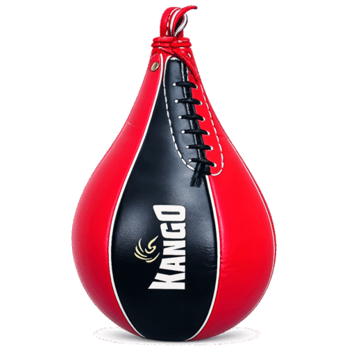 Poire de Vitesse Gonflable KANGO SBK-602 B – Noir et Rouge