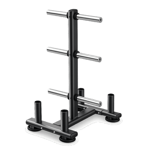 Support vertical LIVEPRO LP8851 pour disques et barres olympiques – rangement en acier