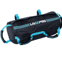 sac-leste-remplissable Sac lesté LIVEPRO vide – 20 kg max – avec poches de sable – musculation fonctionnelle