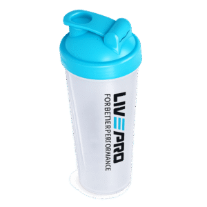 Shaker LivePro LP8147 – shaker sport 600 ml avec boule inox pour protéines et smoothies