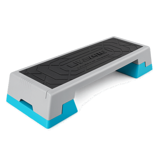 step-livepro Step aérobic LIVEPRO réglable – 3 hauteurs – surface antidérapante caoutchouc