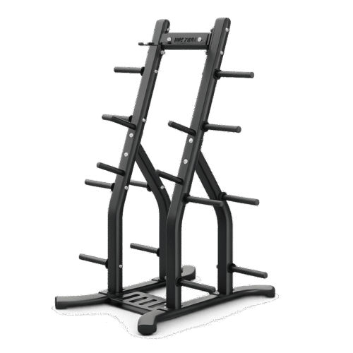 support-10-set Support BodyPump LivePro LP8826 – rack vertical noir pour rangement de 10 sets de body-pump, barres et disques