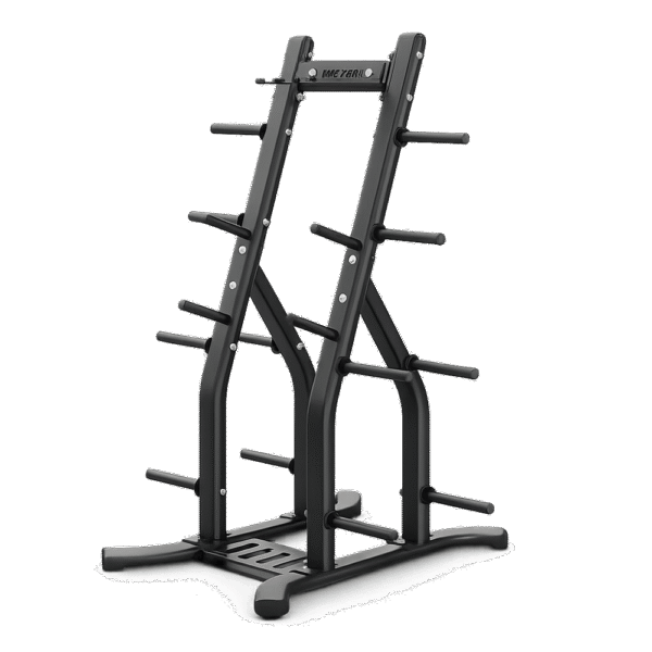 Support BodyPump LivePro LP8826 – rack vertical noir pour rangement de 10 sets de body-pump, barres et disques
