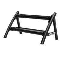 support-deux-etages Support LIVEPRO LP8905 double étage pour haltères et poids kettlebells
