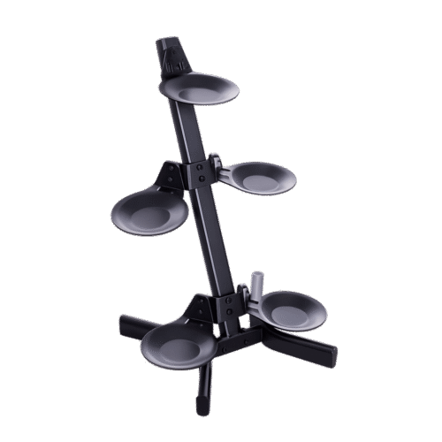 support-kettlebell Rack de rangement vertical LiveUp LS1982 pour 5 kettlebells ou ballons médicinaux