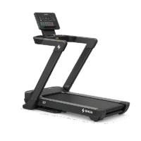 Tapis de course intelligent SHUA E7H – compact avec écran tactile, amorti Apollo, programmes cardio