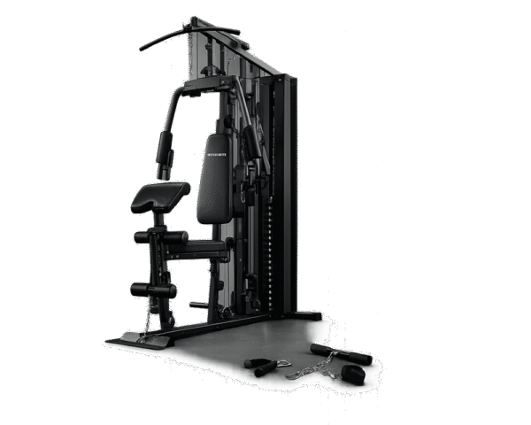 Multigym ULTRA 100 Pro Fitness avec 10 exercices complets pour musculation à domicile