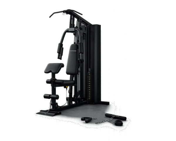 Multigym ULTRA 200 Pro Fitness - station de musculation pliable avec 10 exercices