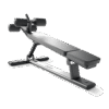 Banc abdominal décliné professionnel E7037 Fusion Pro noir