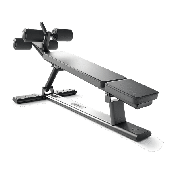 Banc abdominal décliné professionnel E7037 Fusion Pro noir