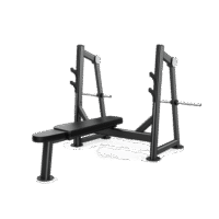 Banc plat olympique professionnel U2043 EVOST III noir