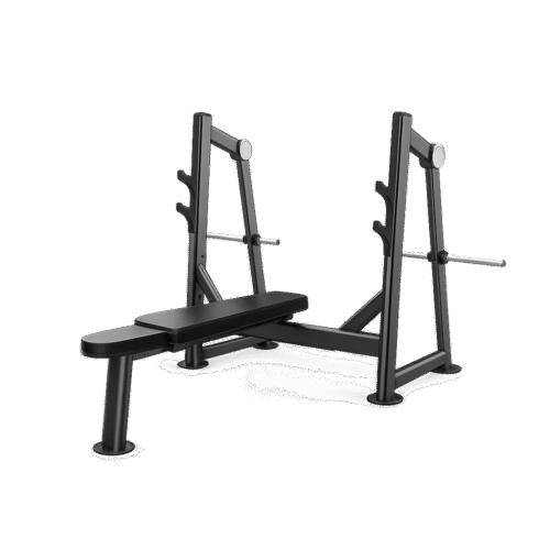 Banc plat olympique professionnel U2043 EVOST III noir