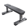 Banc plat professionnel PRESTIGE PRO E7036 noir salle de sport