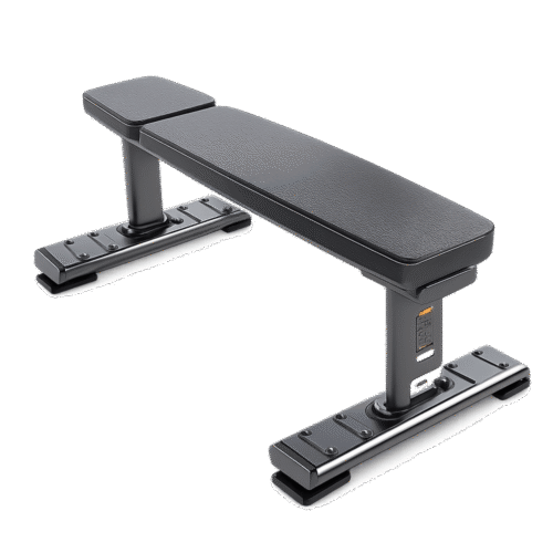 Banc plat professionnel PRESTIGE PRO E7036 noir salle de sport