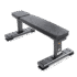 Banc plat professionnel PRESTIGE PRO E7036 noir salle de sport
