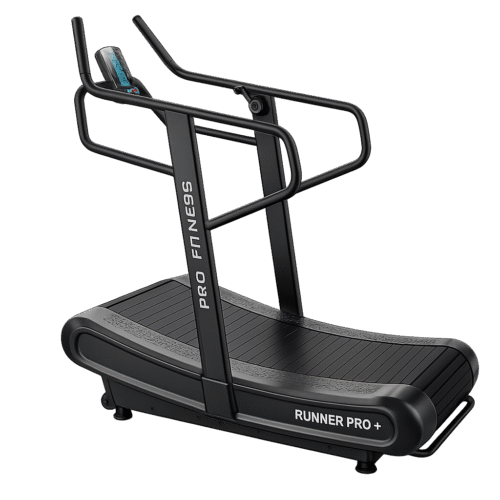 Tapis de course incurvé professionnel RUNNER PRO+ sans moteur