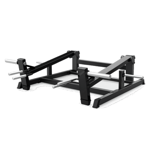 Double-Deadlift-Professionnelle-–-D607 Machine Double Deadlift professionnelle D607 noir salle de sport