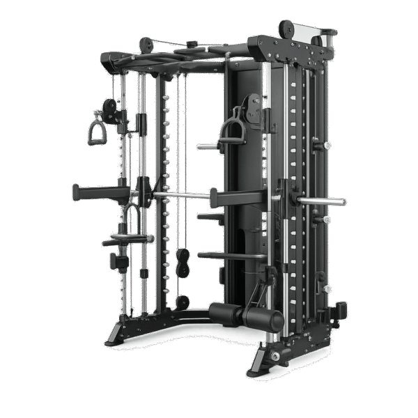 Functional Smith Machine professionnelle E6247 noir salle de sport