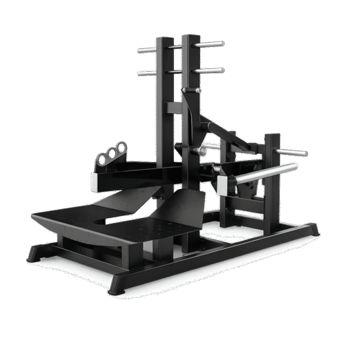 Machine Belt Squat professionnelle D601 noir salle de sport