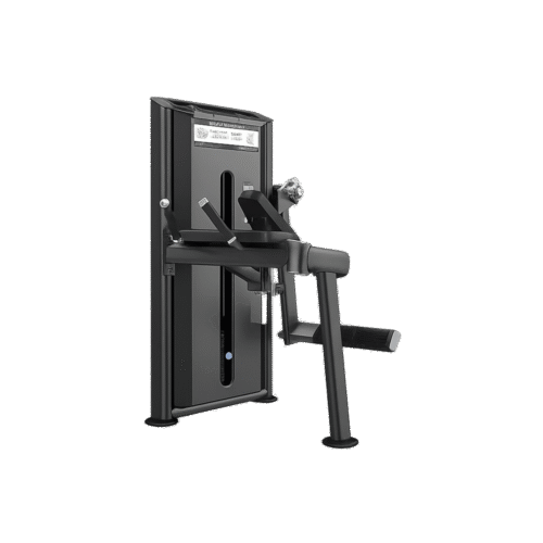 Machine Glute Isolator professionnelle U2024 EVOST III noir salle de sport