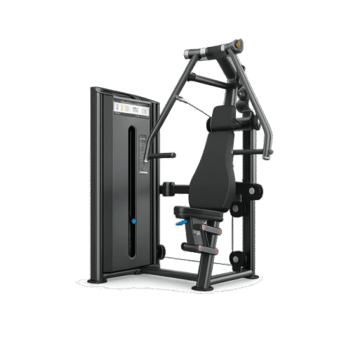 Machine-Presse-Verticale-Épaules-Professionnelle-–-U2008 Machine presse verticale épaules U2008 EVOST III noir salle de sport