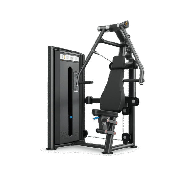 Machine-Presse-Verticale-Épaules-Professionnelle-–-U2008 Machine presse verticale épaules U2008 EVOST III noir salle de sport