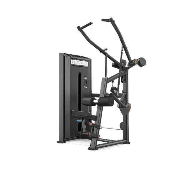 Machine-Tirage-Vertical-Pulldown-Professionnelle-–-U2035 Machine tirage vertical U2035 EVOST III noir salle de sport professionnelle