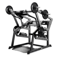 Machine Power Squat professionnelle A601 L noir pour jambes et fessiers