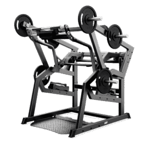 Machine Power Squat professionnelle A601 L noir pour jambes et fessiers