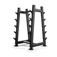 Rack à barres professionnel U2055 EVOST III noir salle de sport